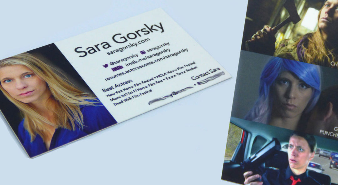 Actor Business Card